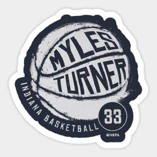 Myles Turner Indiana Basketball Sticker
